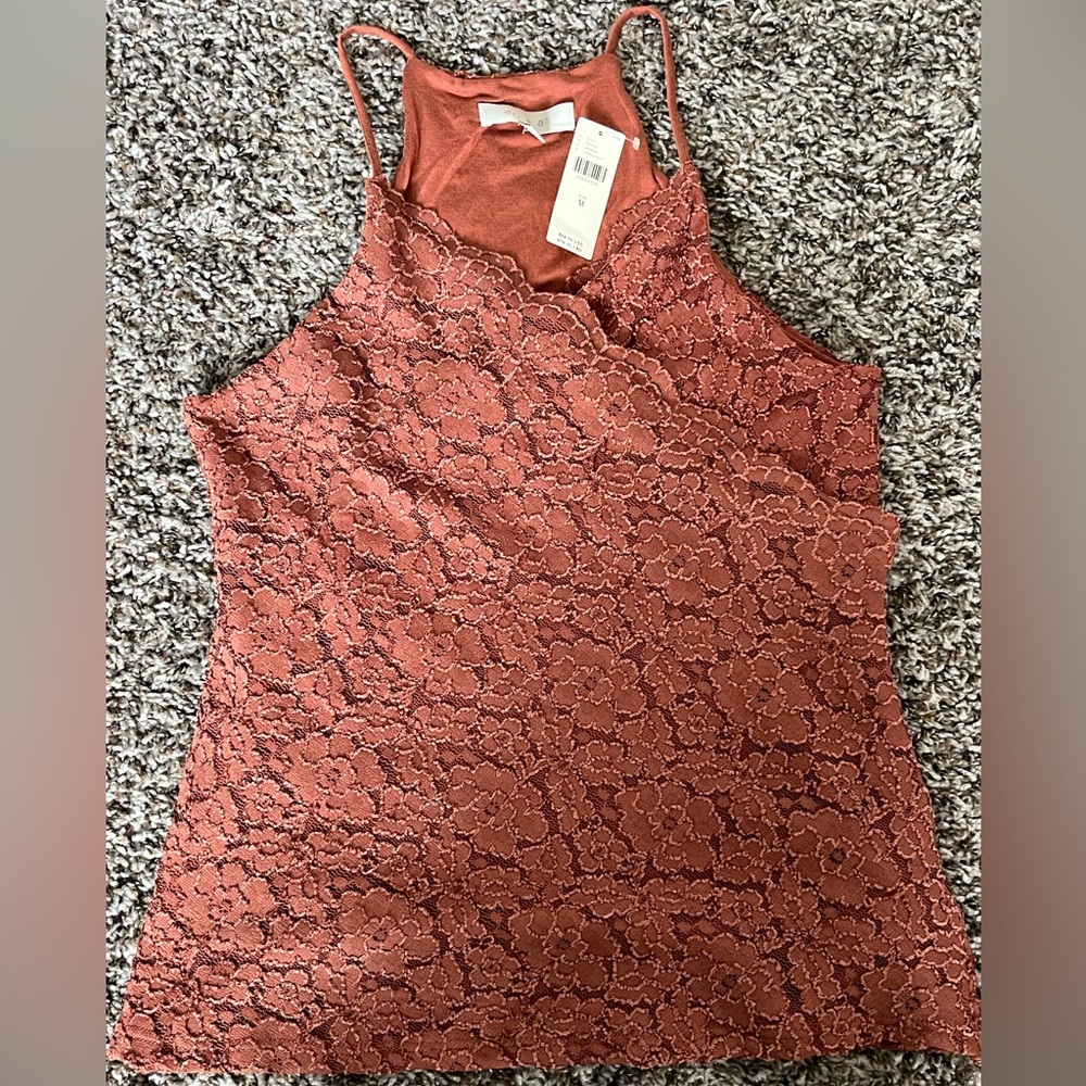 Anthropologie racer back tank